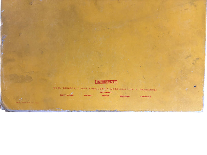 Lambretta 150 d-Ld Repair Shop Manual Instructions Vintage Innocenti - Think Vintage ltd
