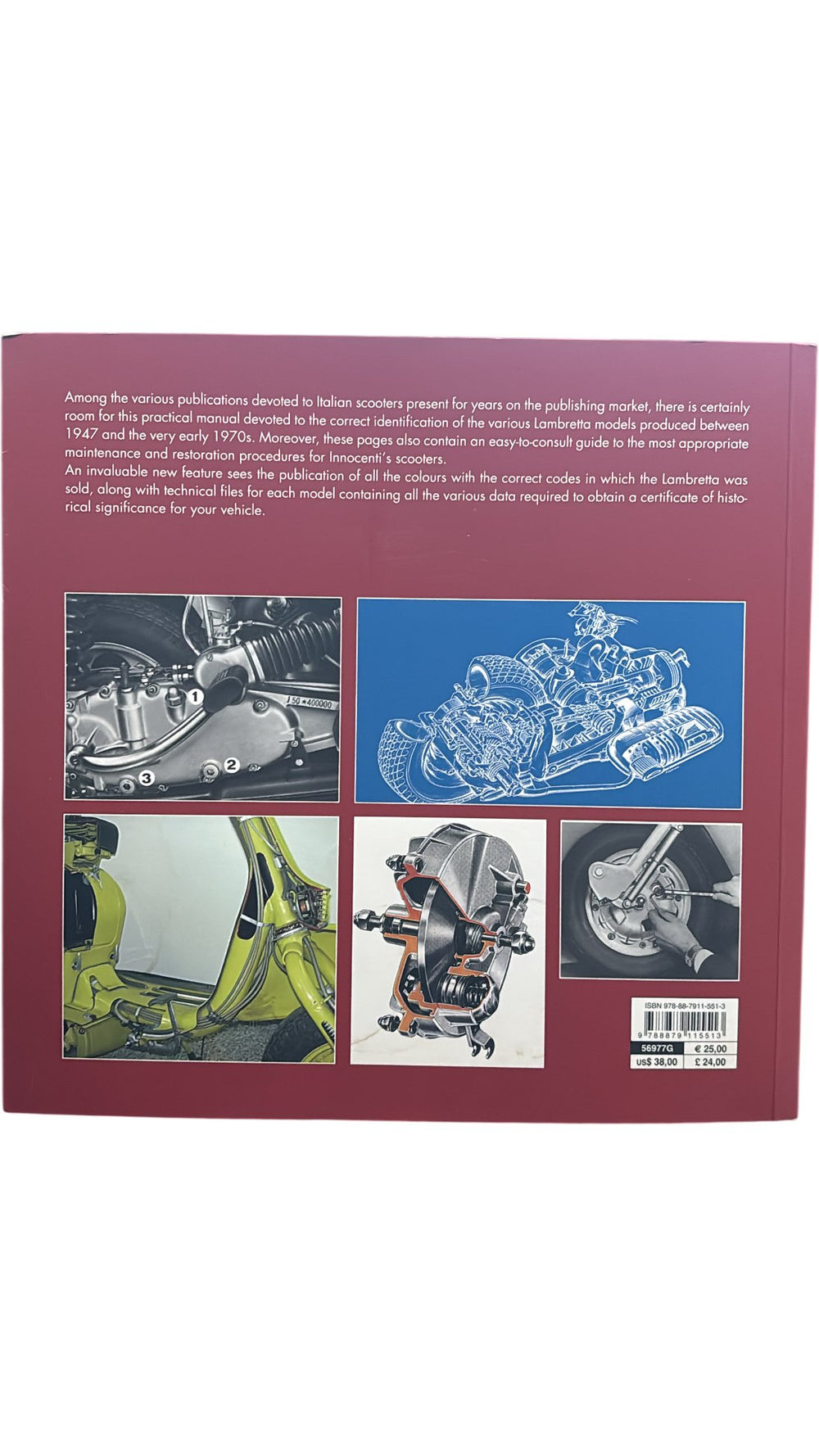 Lambretta Restoration Guide Expanded Edition Vintage Scooter Manual - Think Vintage Online Ltd