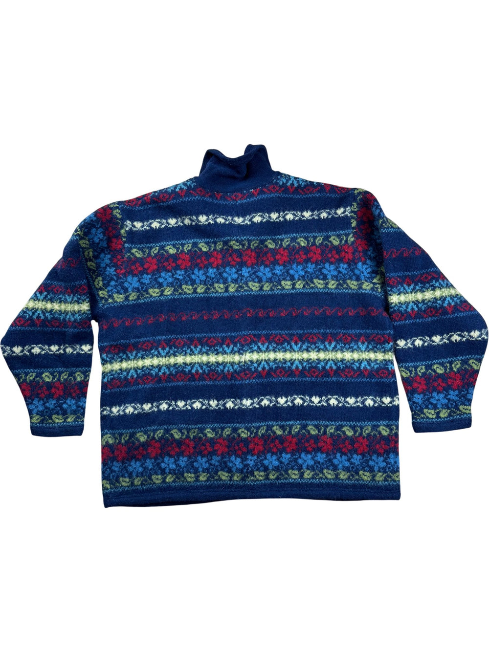 Laura Ashley Wool Cardigan - XL - Think Vintage ltd
