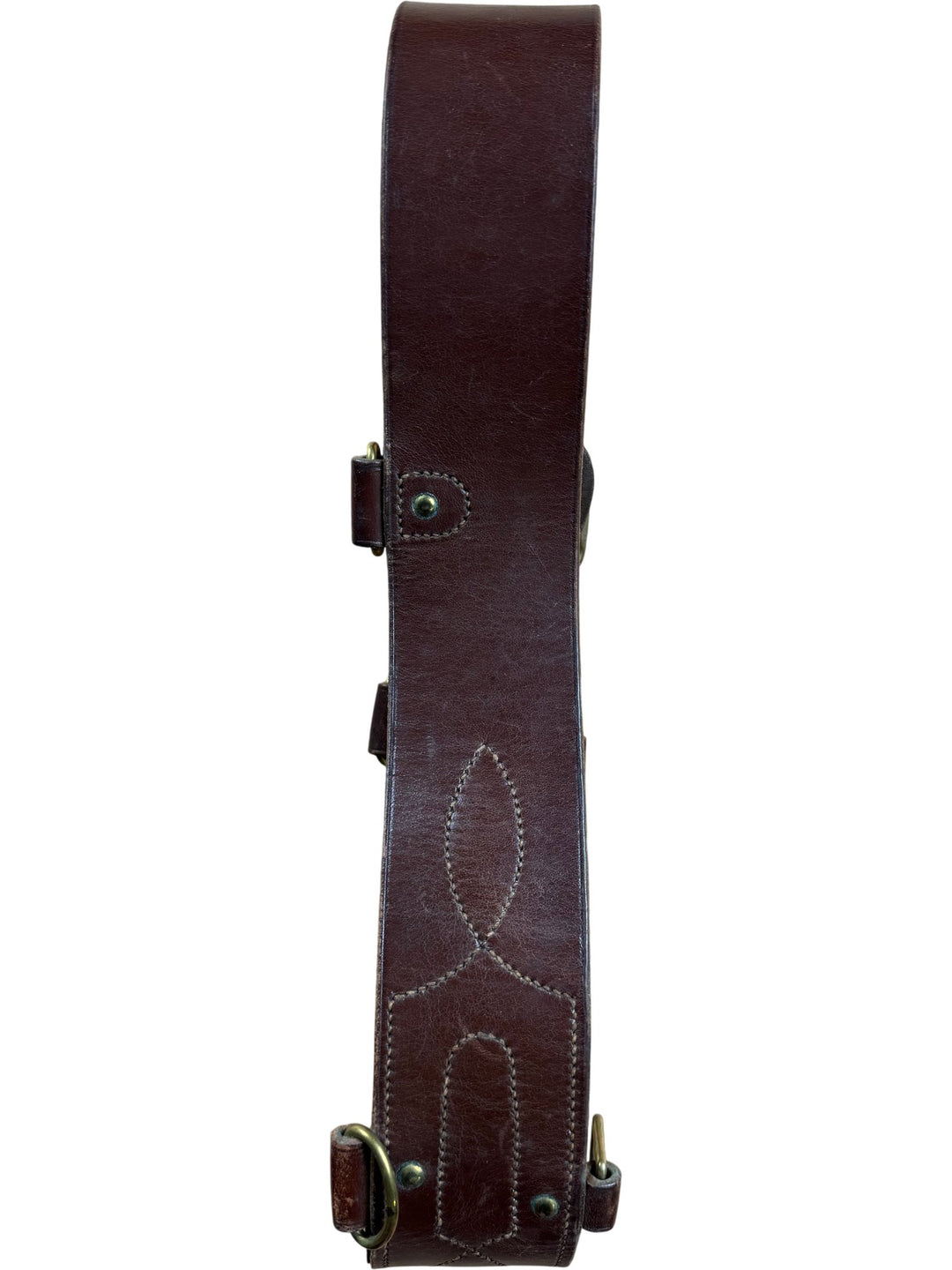 Leather Belt Brown - W28-34 - Think Vintage ltd
