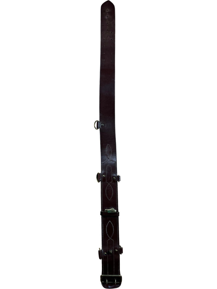 Leather Belt Brown - W28-34 - Think Vintage ltd