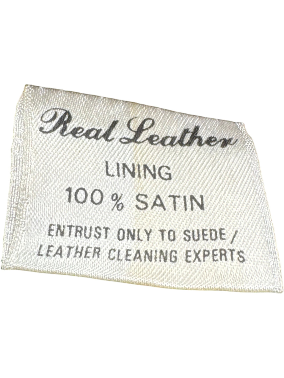 Leather Button-Up Jacket - M - Think Vintage