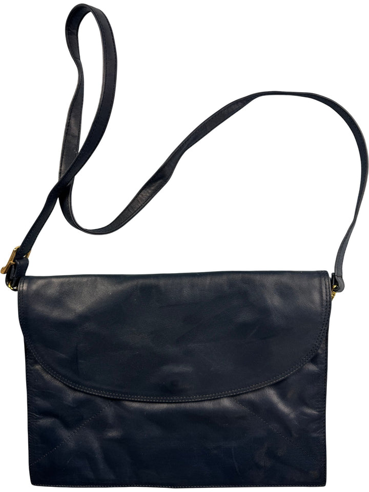 Leather Cross Body Bag - Think Vintage ltd