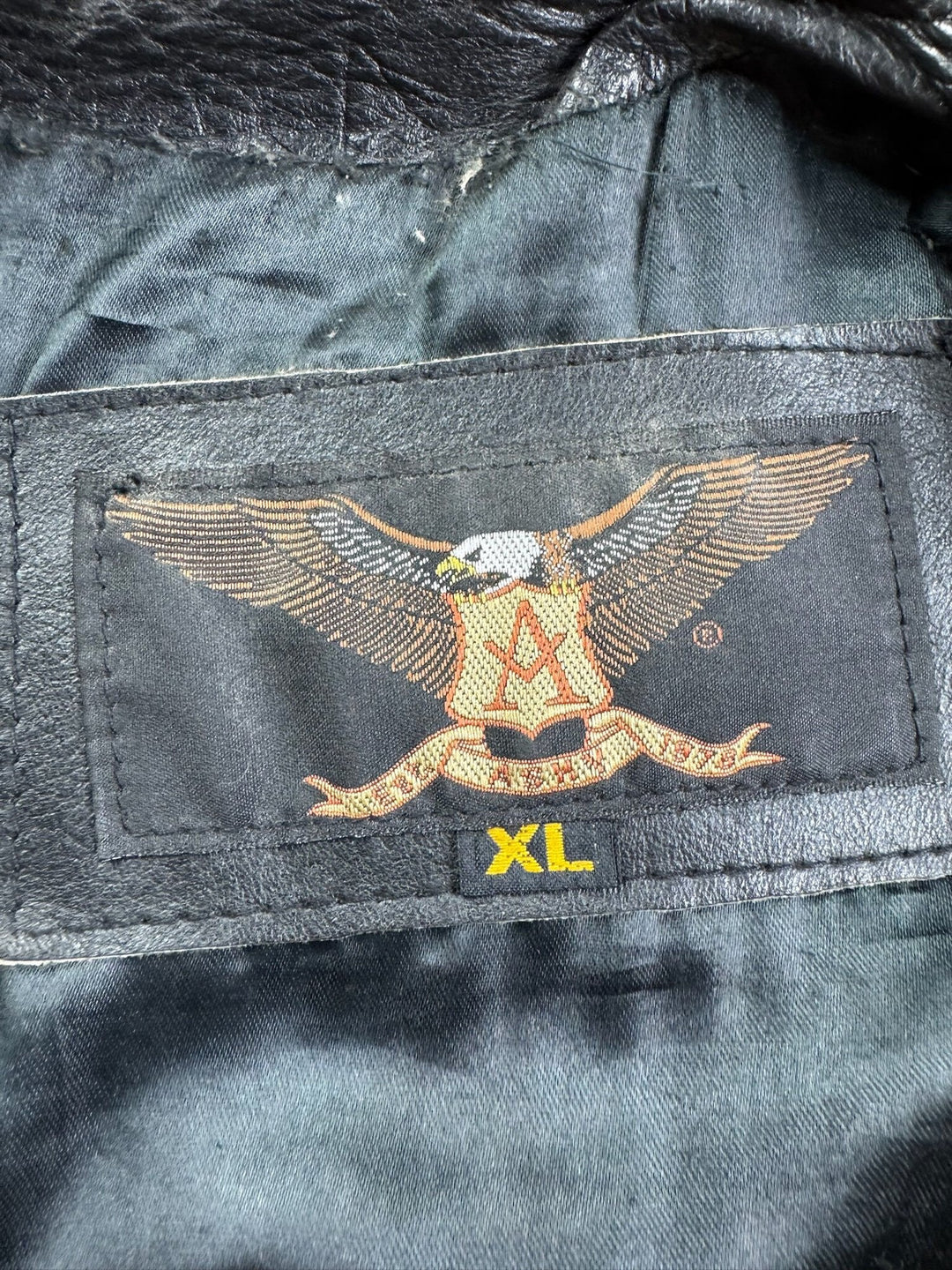 Leather Utility Vest - L/XL