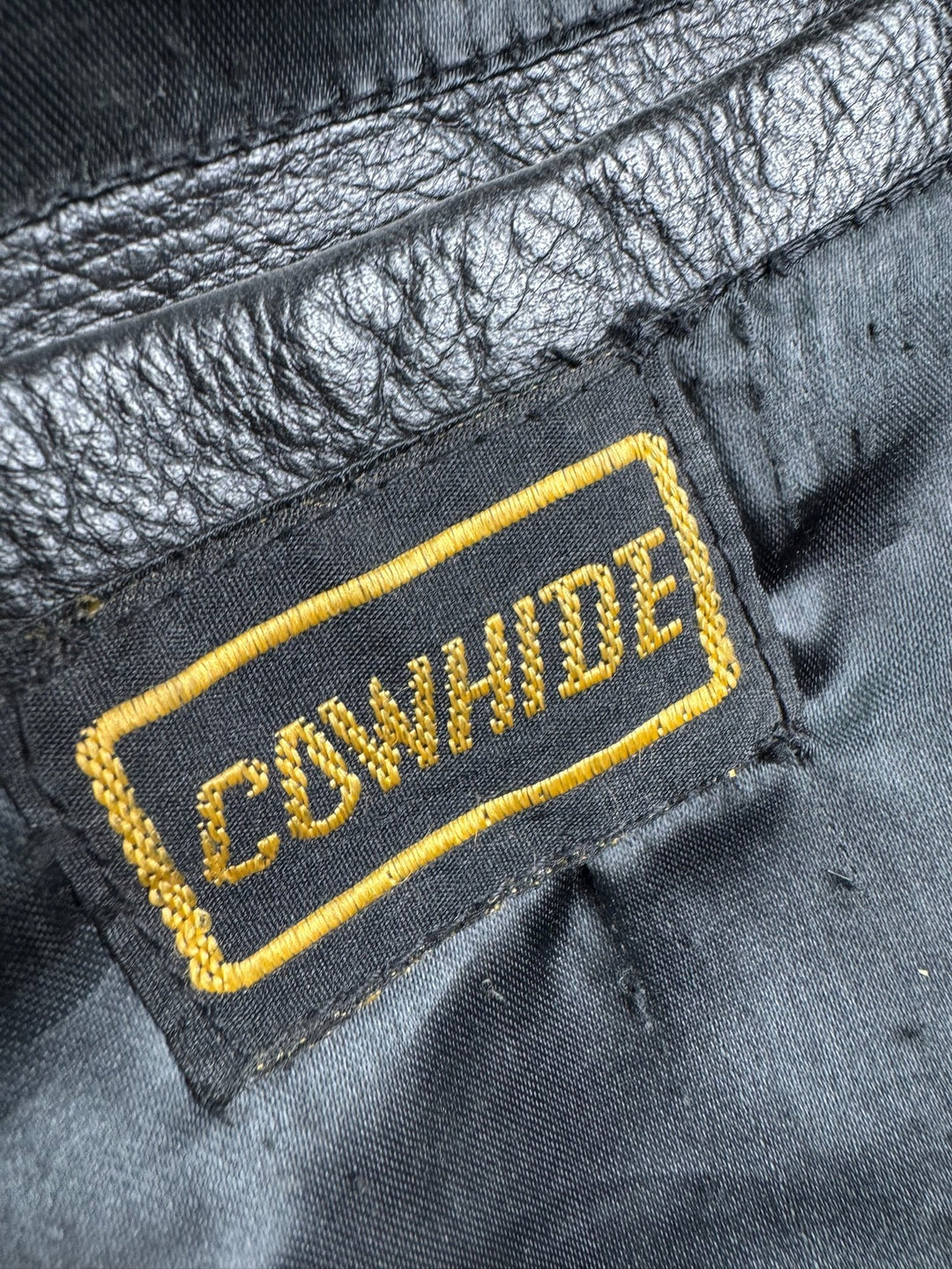 Leather Utility Vest - L/XL
