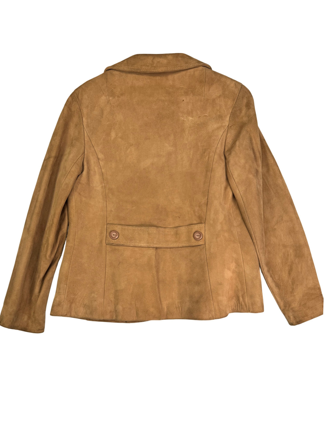 Leathercraft Suede Tailored Jacket - S - Think Vintage