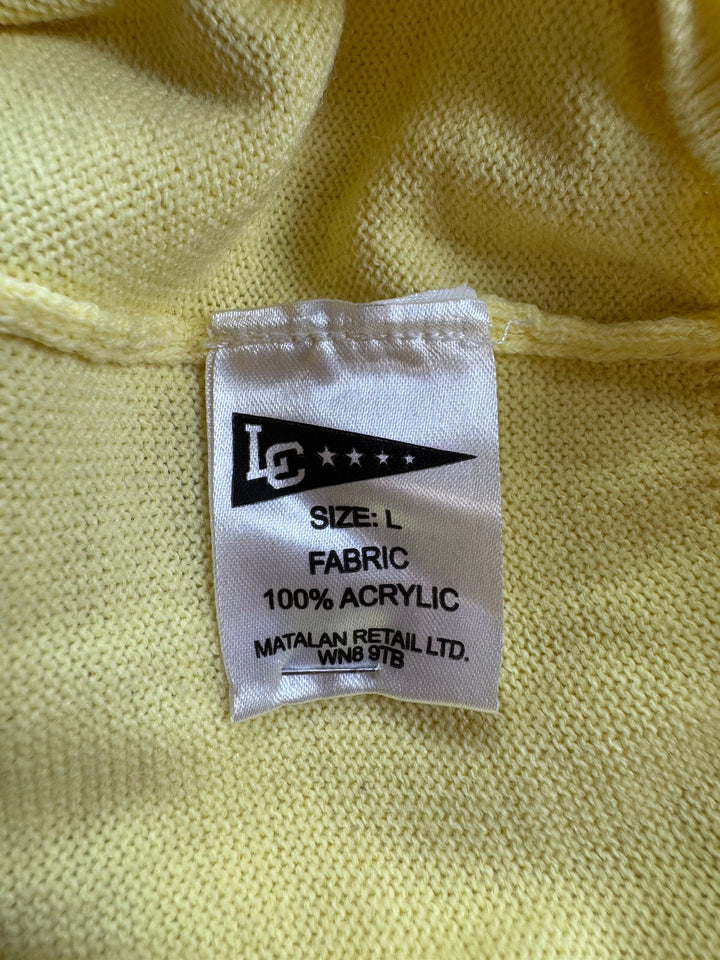 Lee Cooper Yellow Cardigan - S - Think Vintage