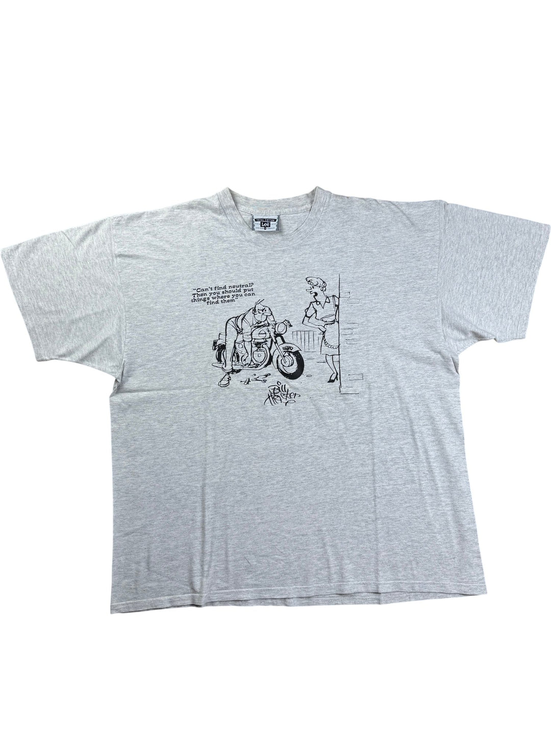 Lee Graphic Cotton T-Shirt - L - Think Vintage ltd
