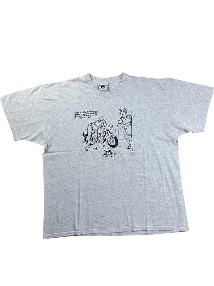 Lee Graphic Cotton T-Shirt - L - Think Vintage ltd