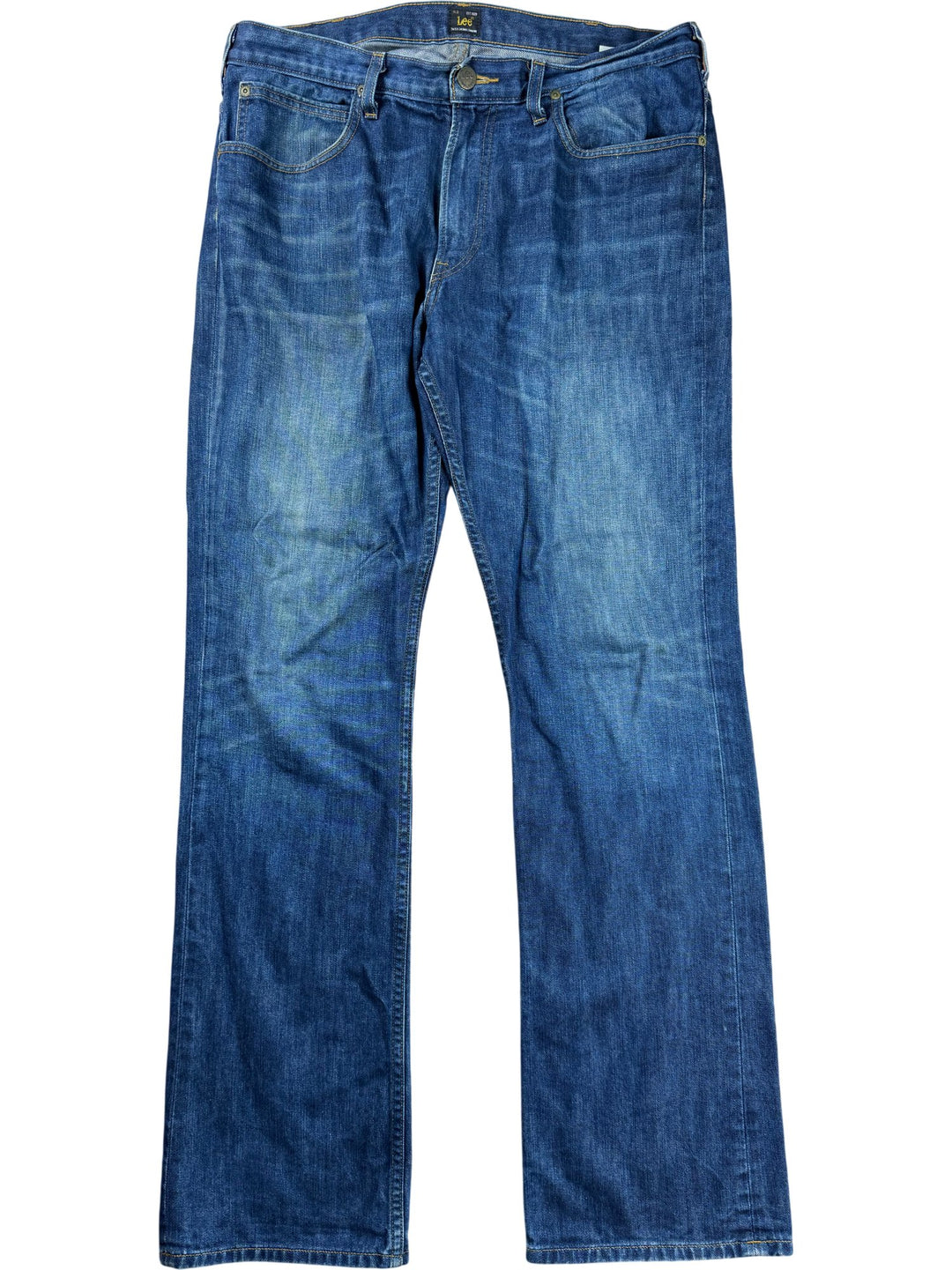 Lee Straight Leg Denim Jeans - W38 - Think Vintage ltd