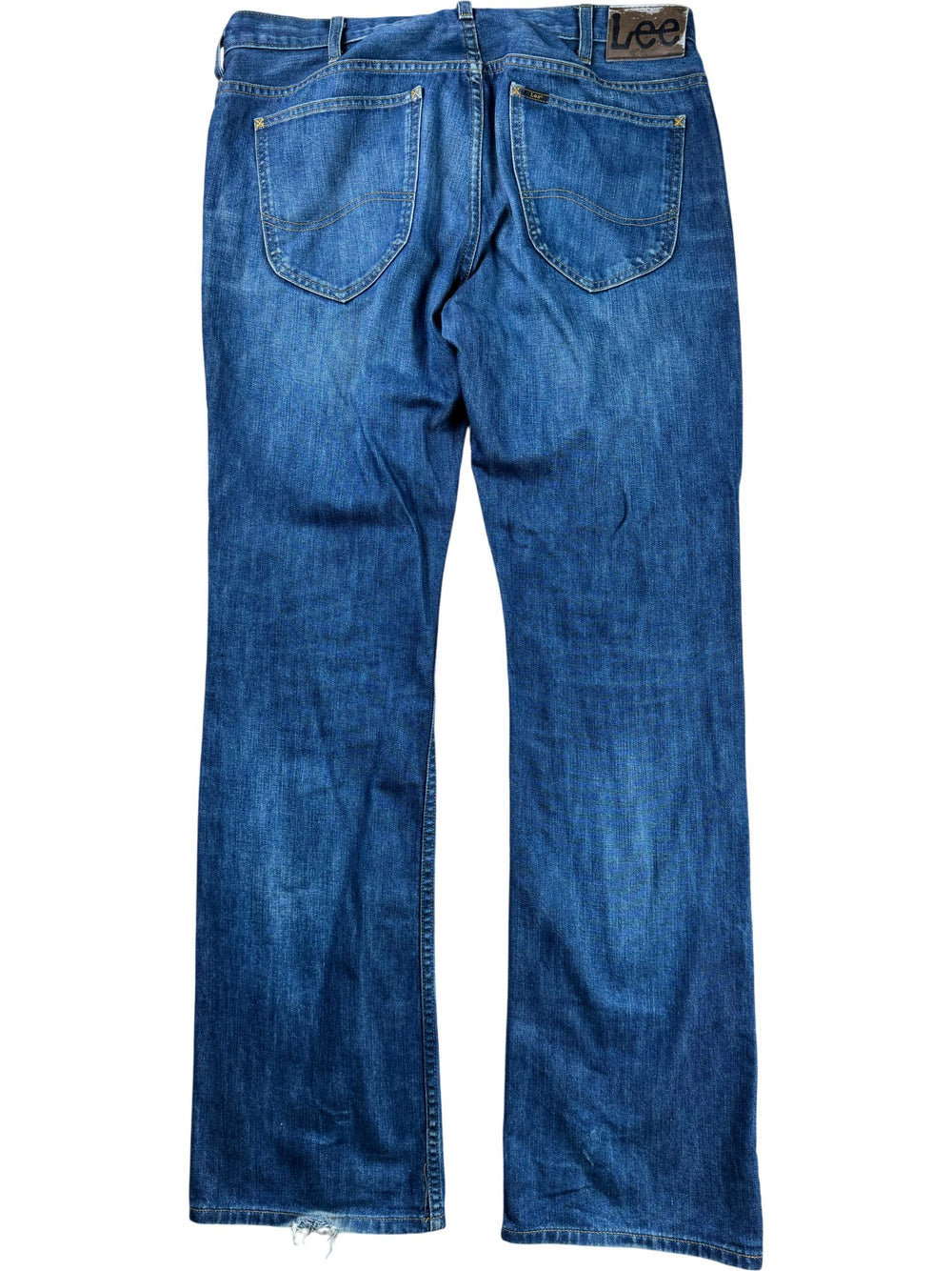 Lee Straight Leg Denim Jeans - W38 - Think Vintage ltd