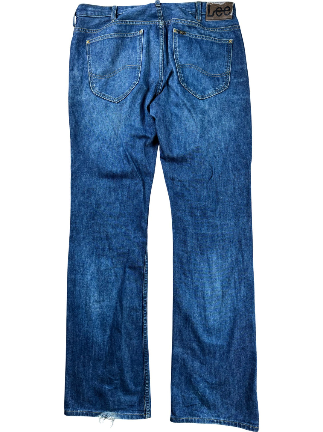 Lee Straight Leg Denim Jeans - W38 - Think Vintage ltd