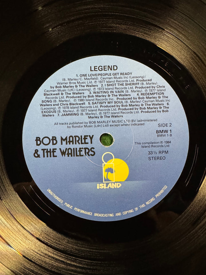 Legend The Best Of Bob Marley And The Wailers Vinyl - Think Vintage