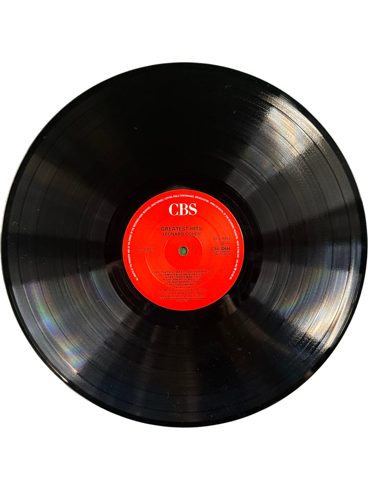 Leonard Cohen Greatest Hits Vinyl Record - Think Vintage