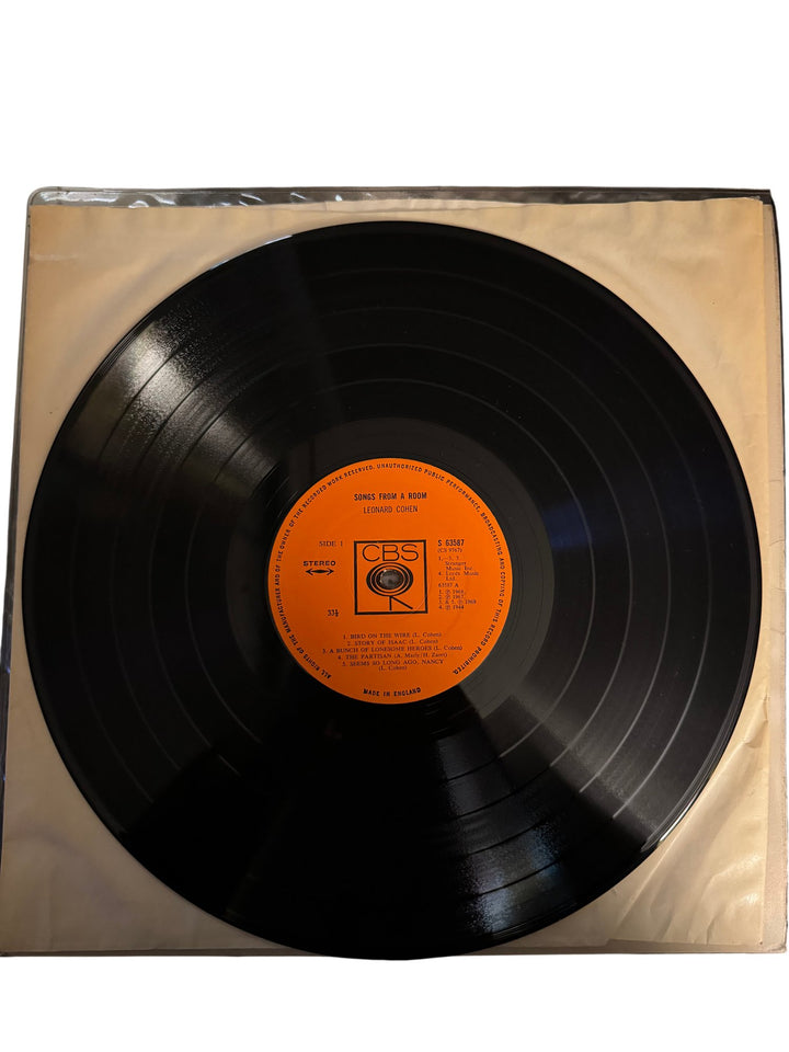 Leonard Cohen Songs From a Room Vinyl - Good - Think Vintage ltd
