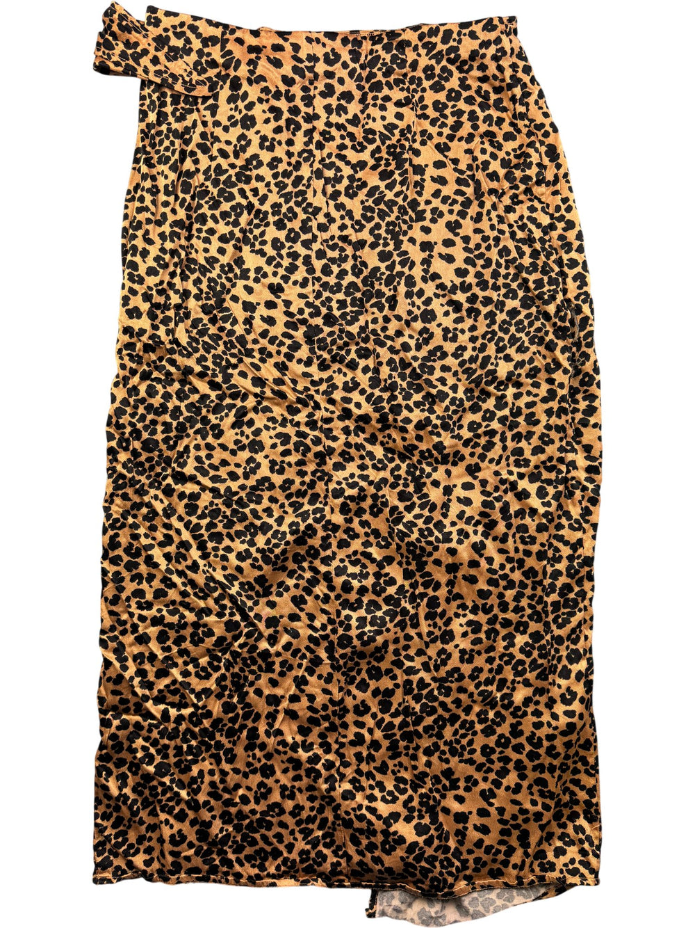 Leopard Print Wrap Skirt & Other Stories - W26 - Think Vintage ltd