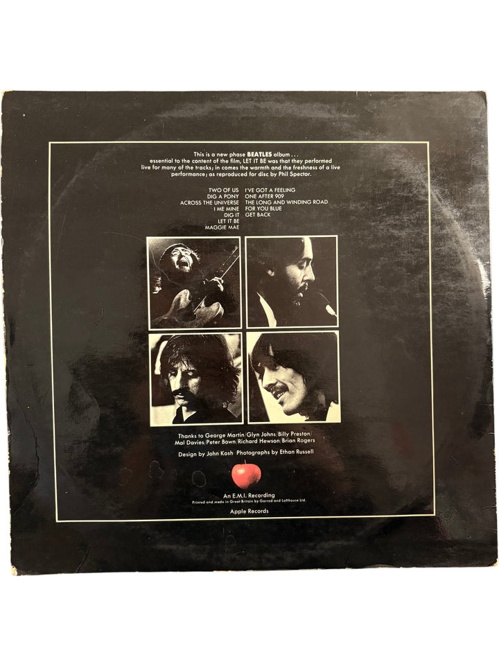 Let It Be Album Vinyl Record - Fair - Think Vintage ltd