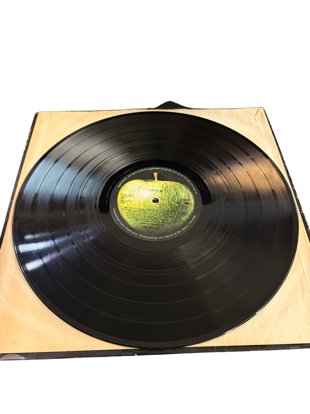 Let It Be Album Vinyl Record - Fair - Think Vintage ltd