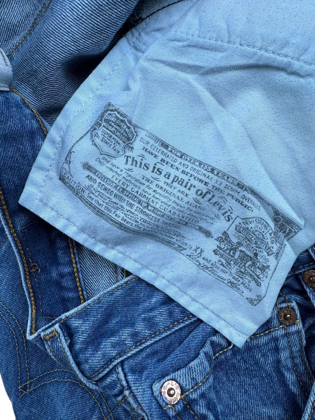 Levi 501 Straight Leg Jeans - W33