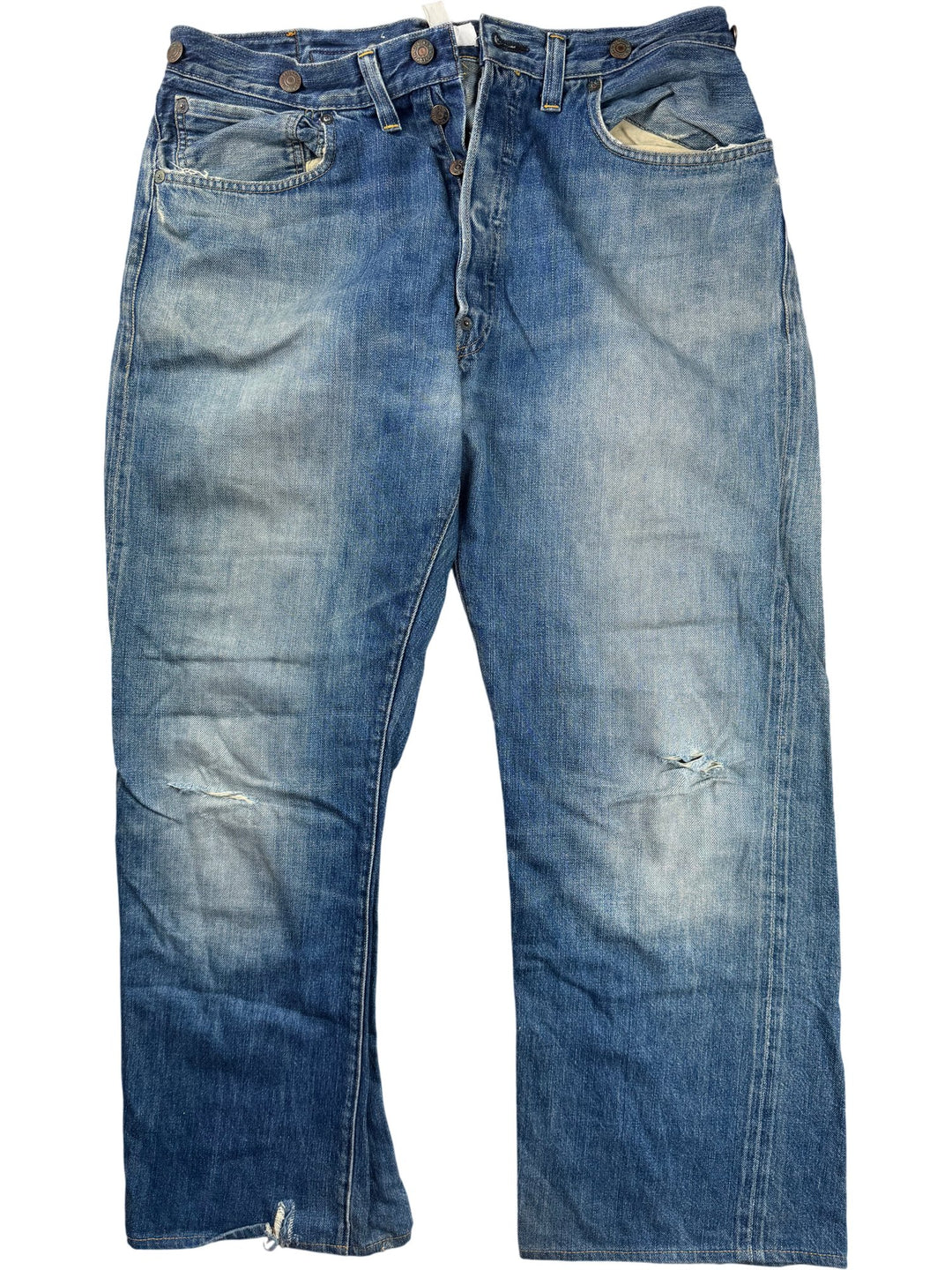 Levi 501XX Selvedge Limited Edition Denim Jeans - W34 - Think Vintage ltd