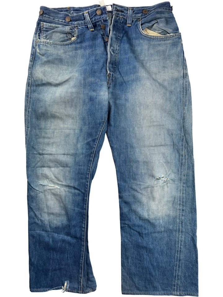 Levi 501XX Selvedge Limited Edition Denim Jeans - W34 - Think Vintage ltd