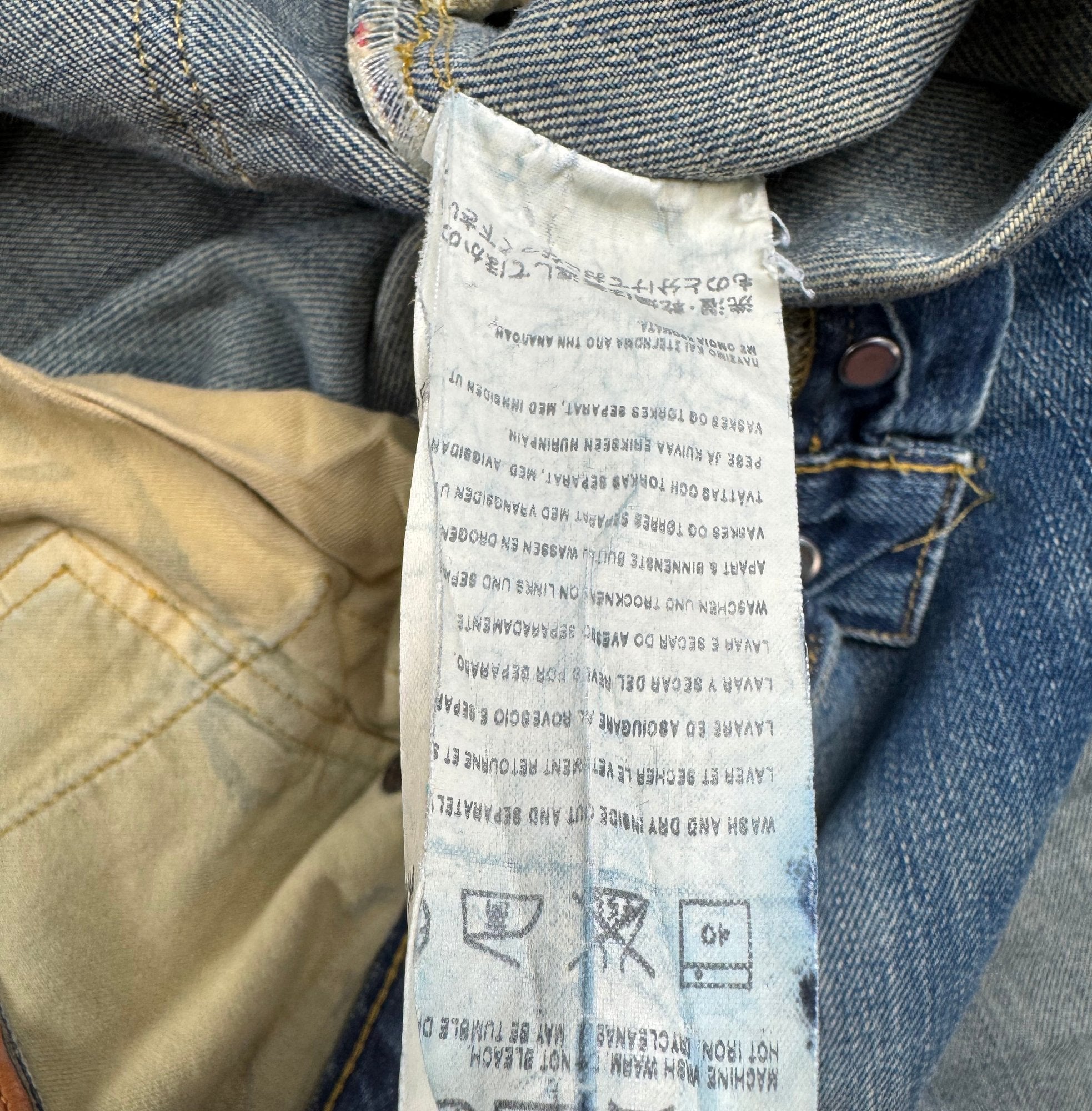 Levi 501XX Selvedge Limited Edition Denim Jeans - W34