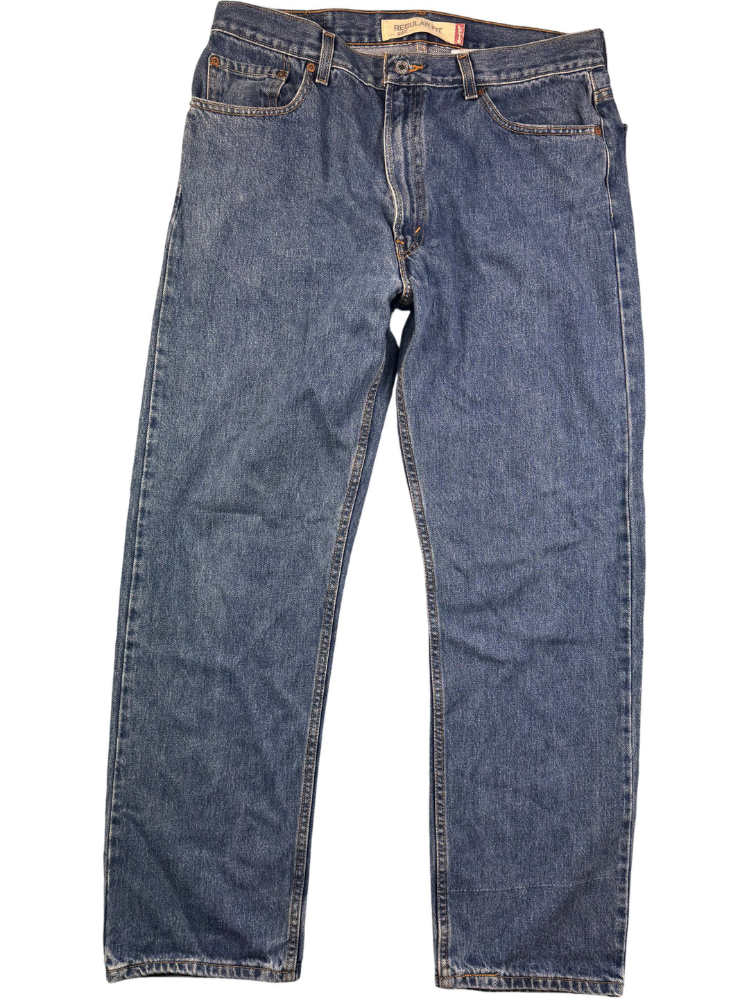 Levi 505 Regular Fit Denim Jeans - W35 L31 - Think Vintage Online Ltd