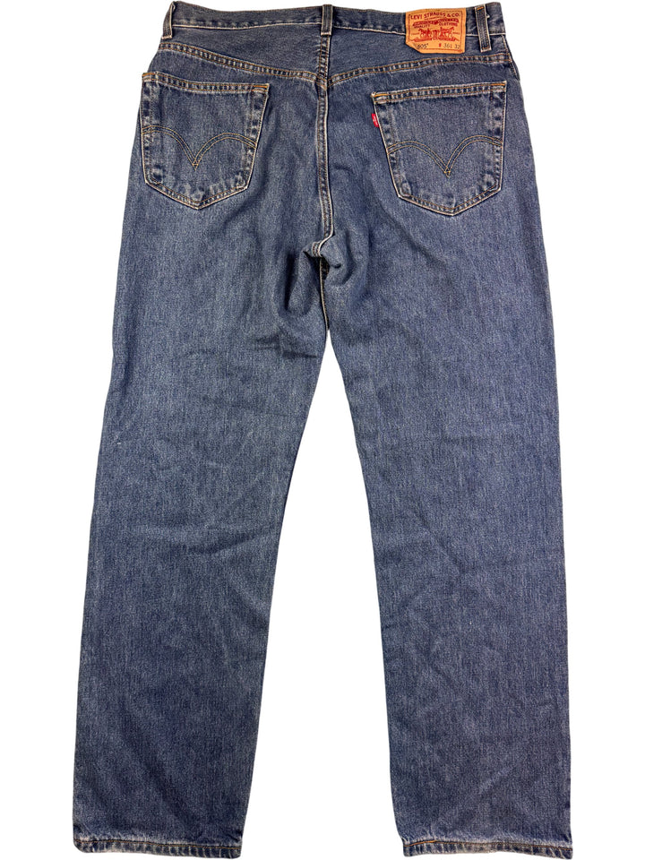 Levi 505 Regular Fit Denim Jeans - W35 L31 - Think Vintage ltd