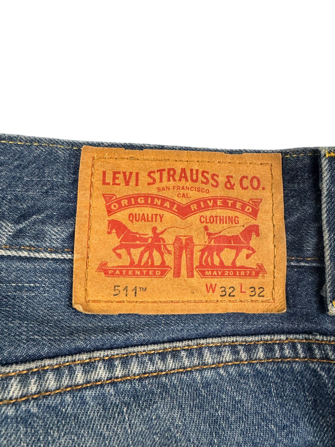 Levi 511 Denim Jeans - W33 - Think Vintage ltd