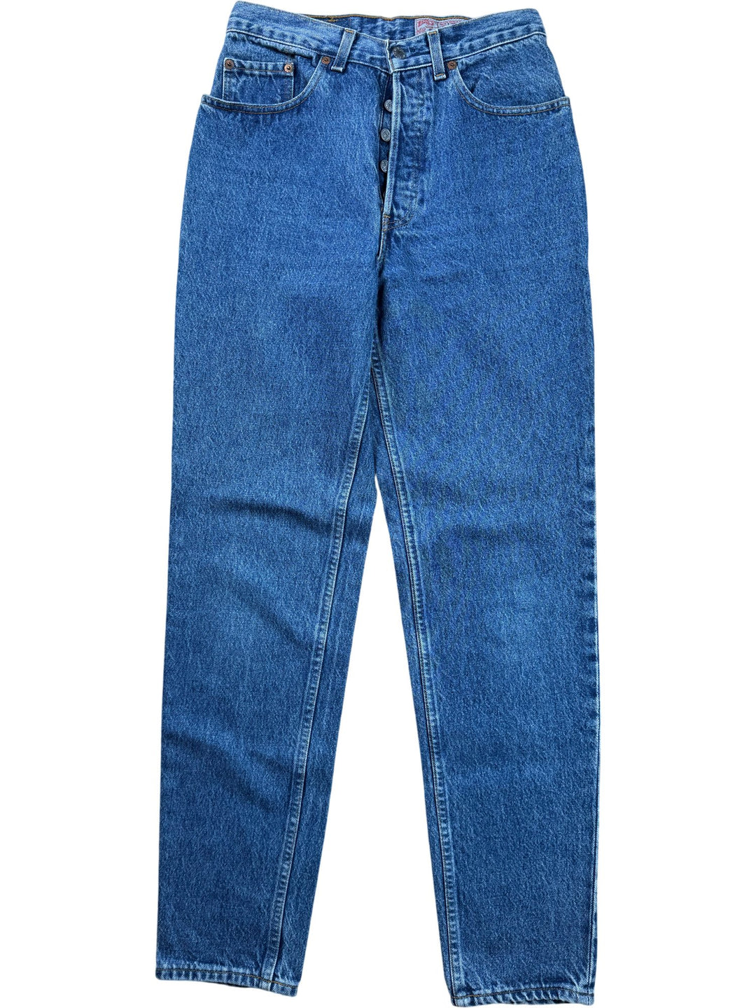 Levi 901 Blue Denim Jeans - W29 - Think Vintage ltd