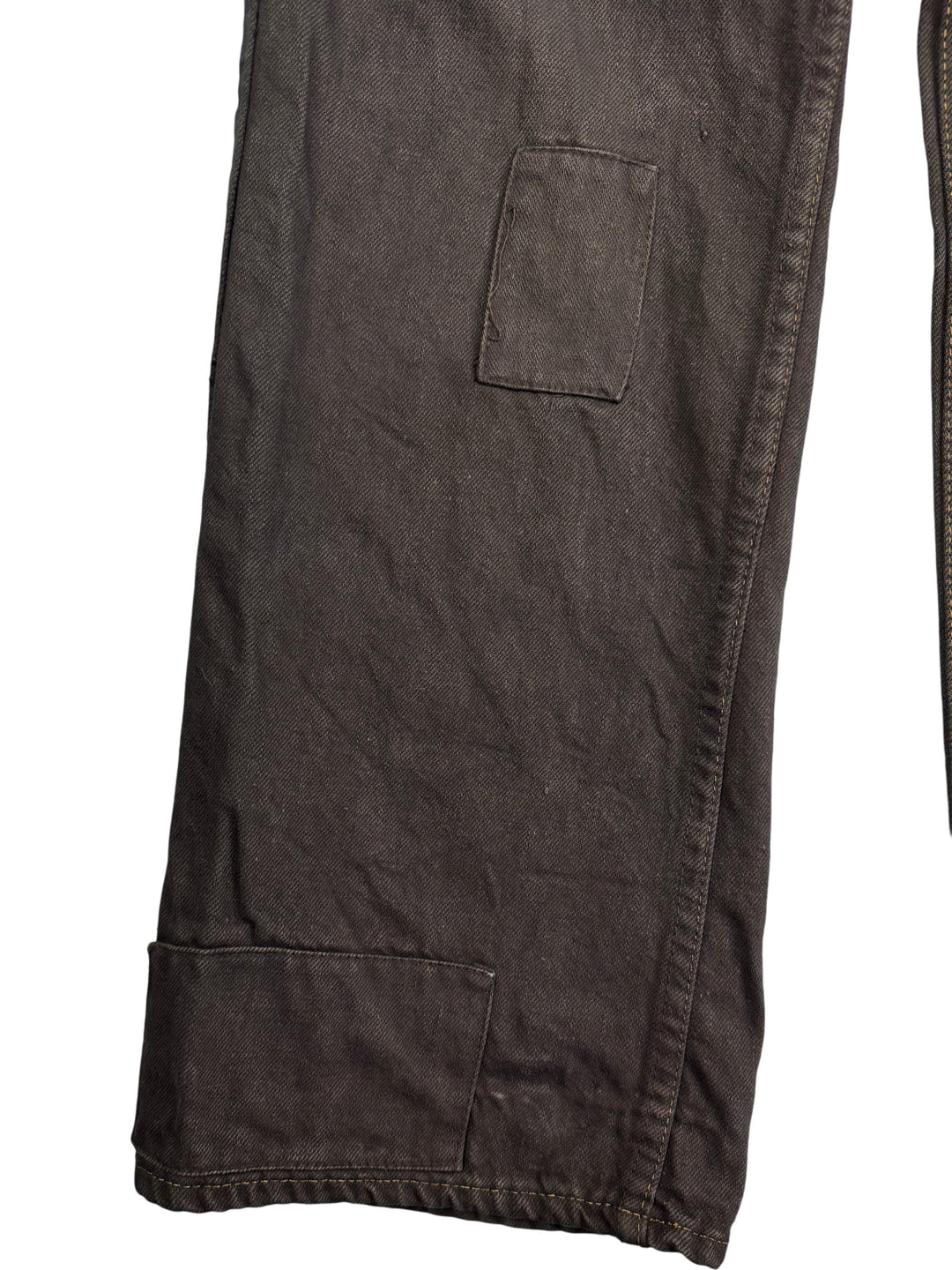 Levi Dark Denim Straight Leg Jeans - W30 L31 - Think Vintage Online Ltd