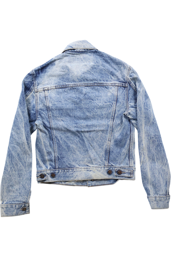 Levi Stone Wash Denim Jacket - M - Think Vintage ltd