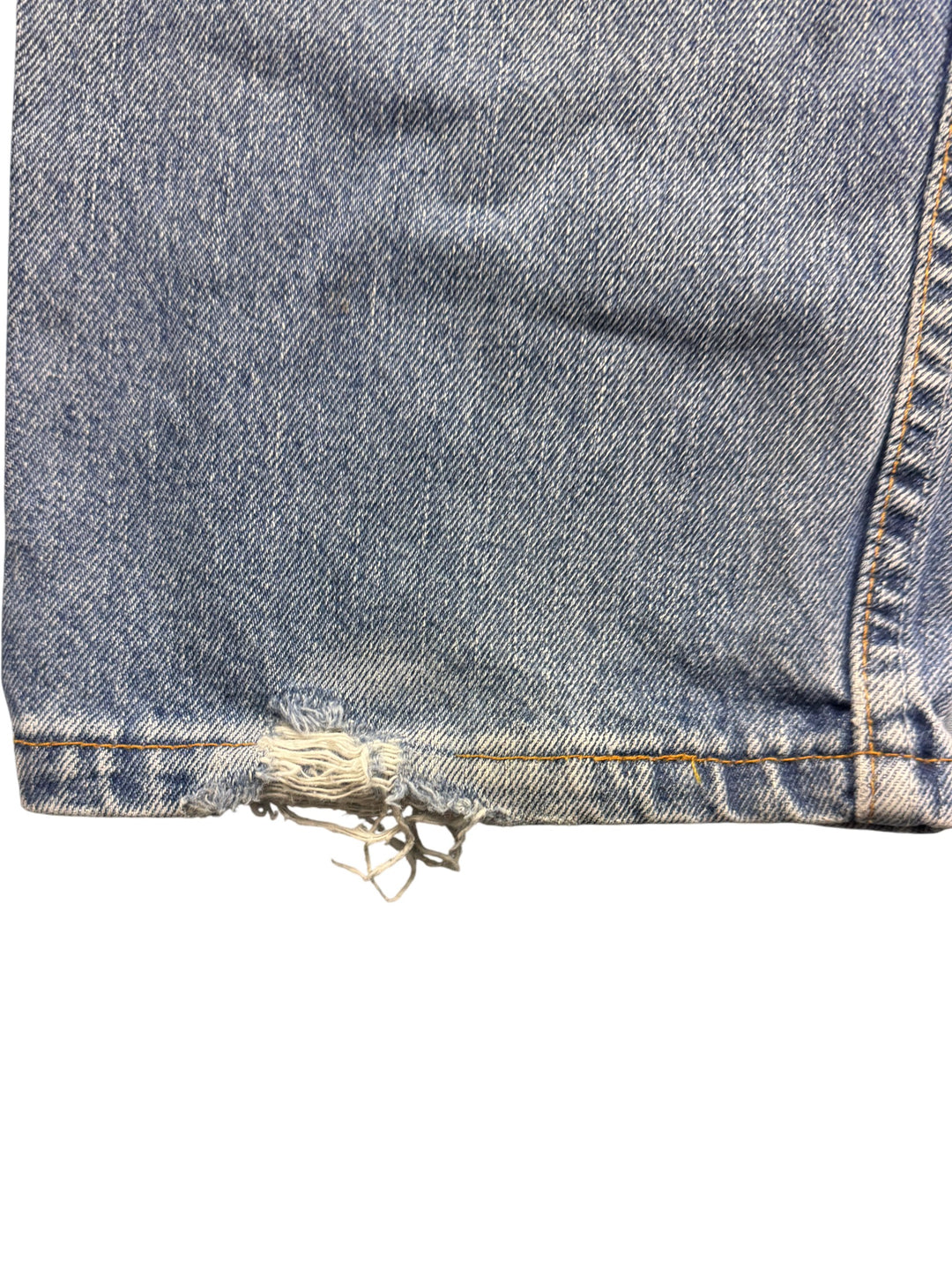 Levi Straight Leg Blue Jeans - W34 L34 - Think Vintage