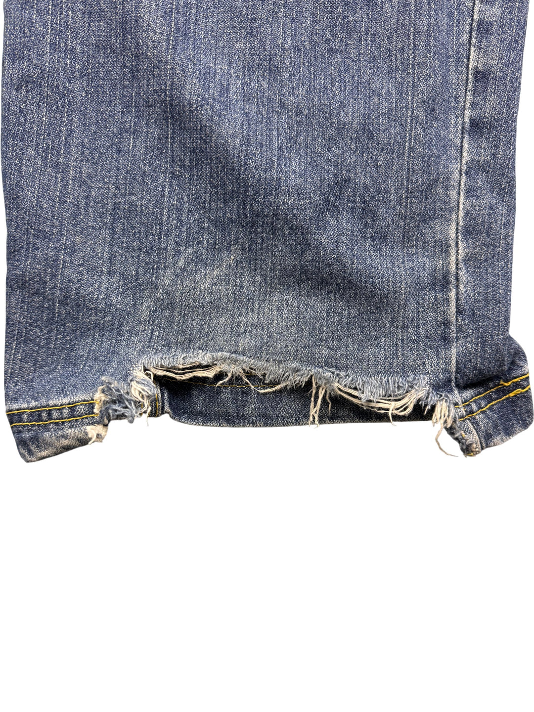 Levi Straight Leg Blue Jeans - W34 L34 - Think Vintage ltd