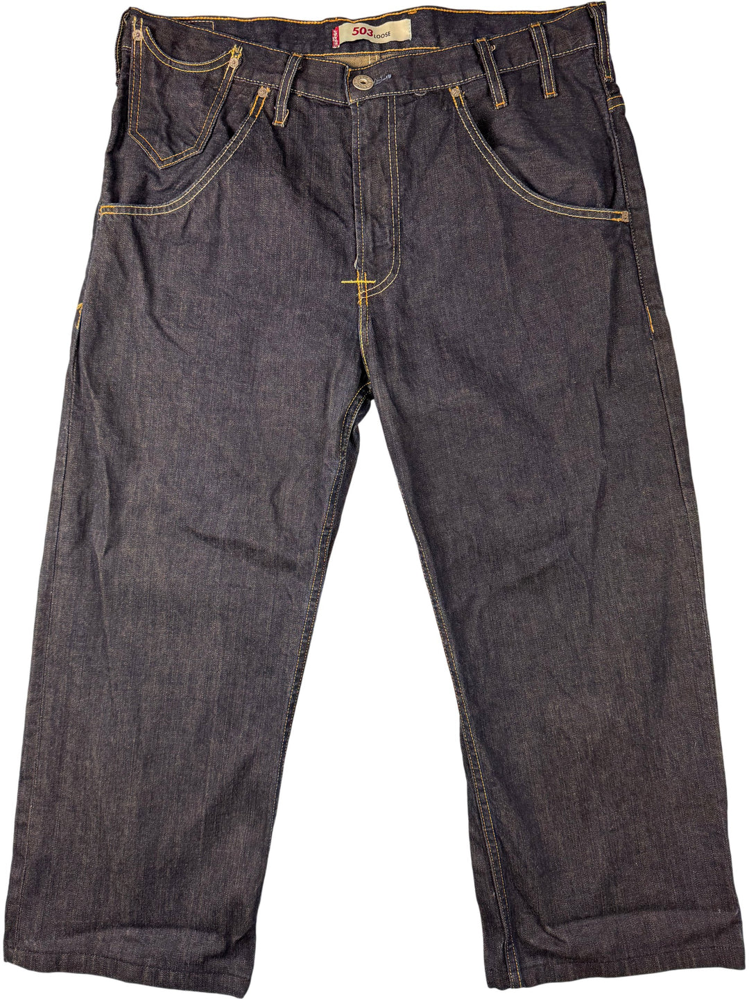 Levi Strauss 503 Loose Denim Jeans - Think Vintage Online Ltd