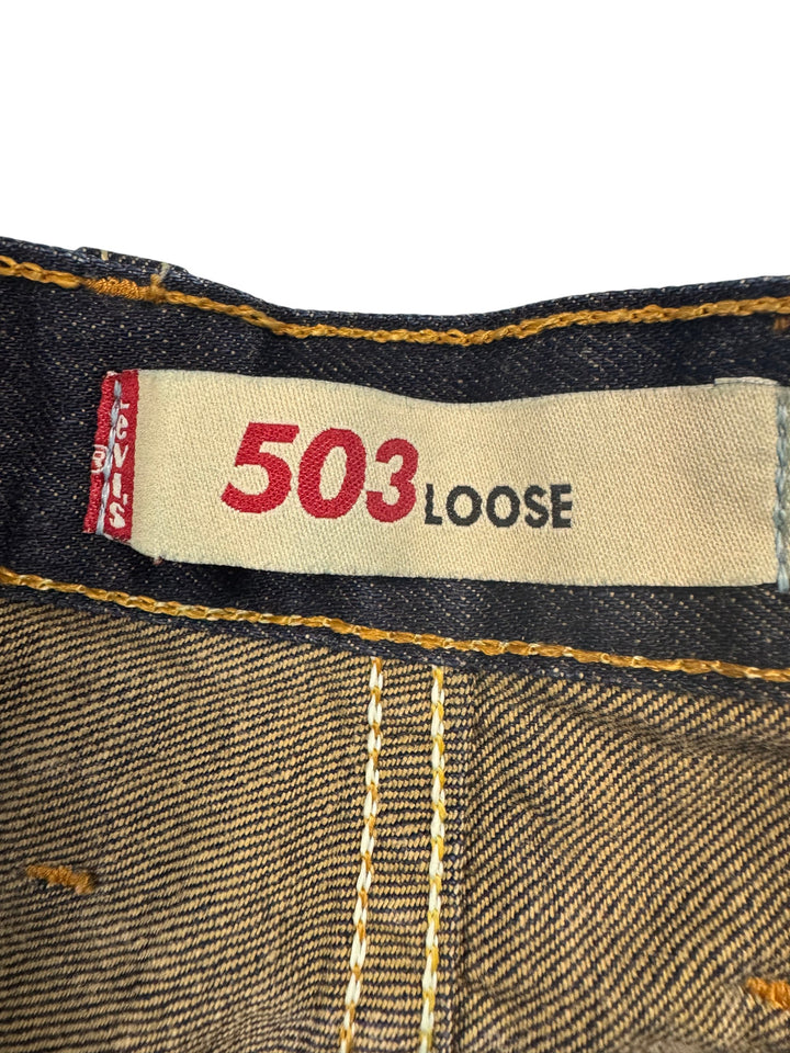 Levi Strauss 503 Loose Denim Jeans - Think Vintage Online Ltd