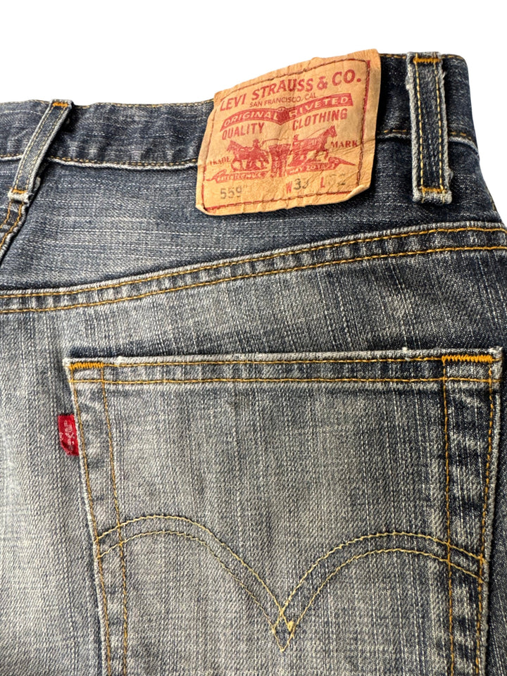 Levi Strauss 559 Denim Jeans - W33 L32 - Think Vintage