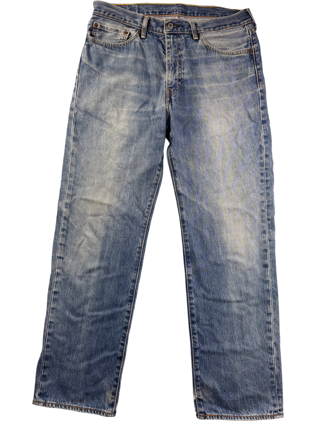 Levi Strauss 751 Stone Wash Jeans - W36 L33 - Think Vintage