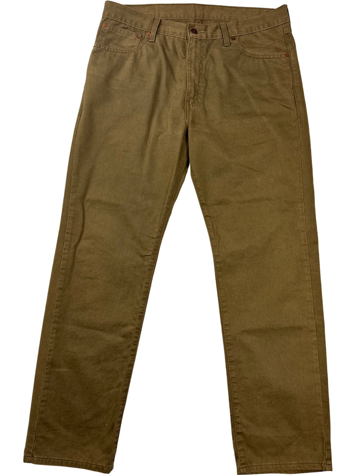 Levi Strauss Brown Chino Pants - W36 L32 - Think Vintage
