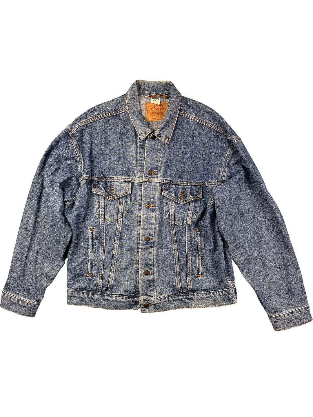 Levi Strauss Denim Jacket - XL - Think Vintage ltd