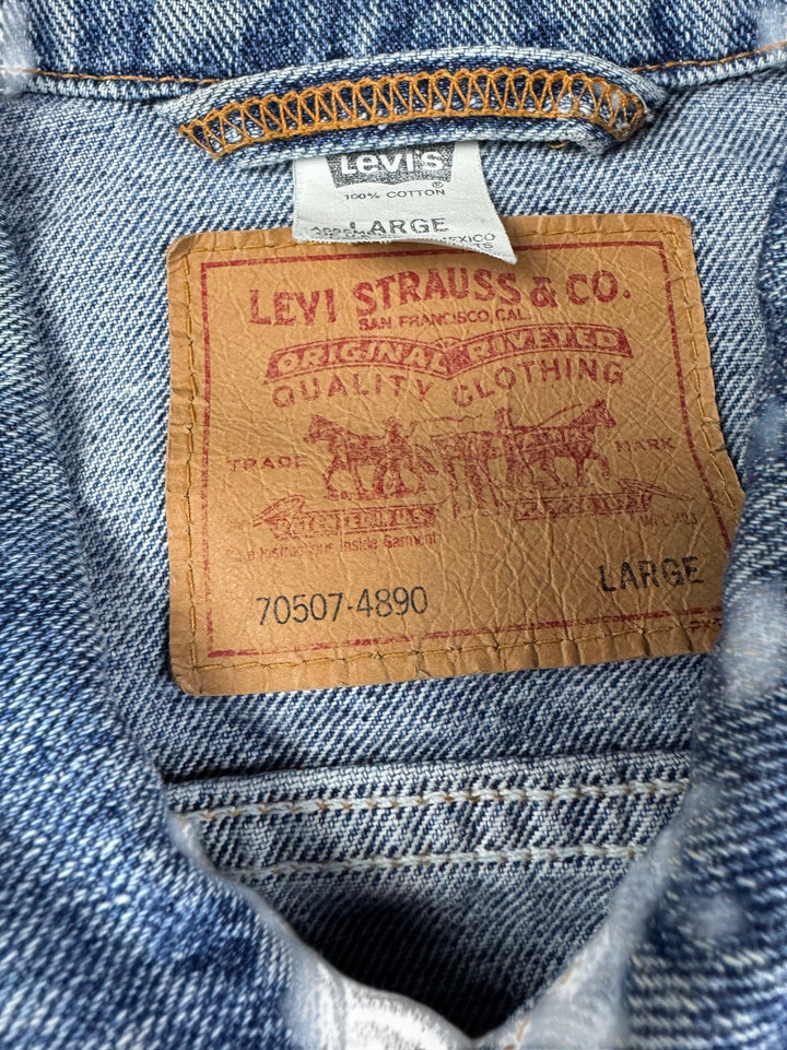 Levi Strauss Denim Jacket - XL - Think Vintage ltd