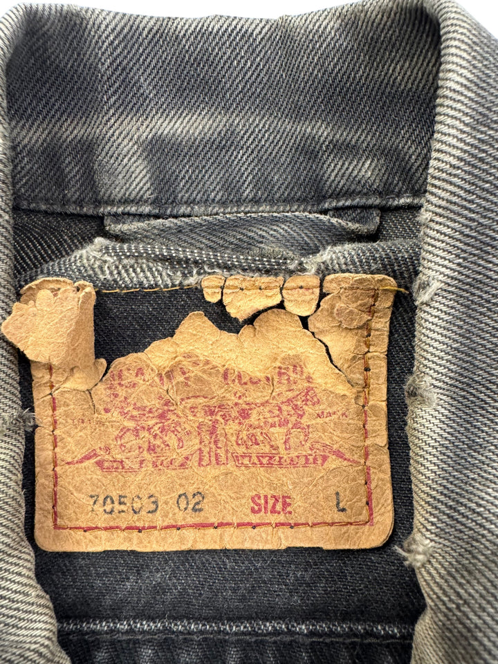 Levi Strauss Denim Trucker Jacket - M - Think Vintage
