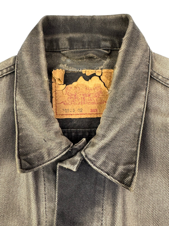 Levi Strauss Denim Trucker Jacket - M - Think Vintage Online Ltd