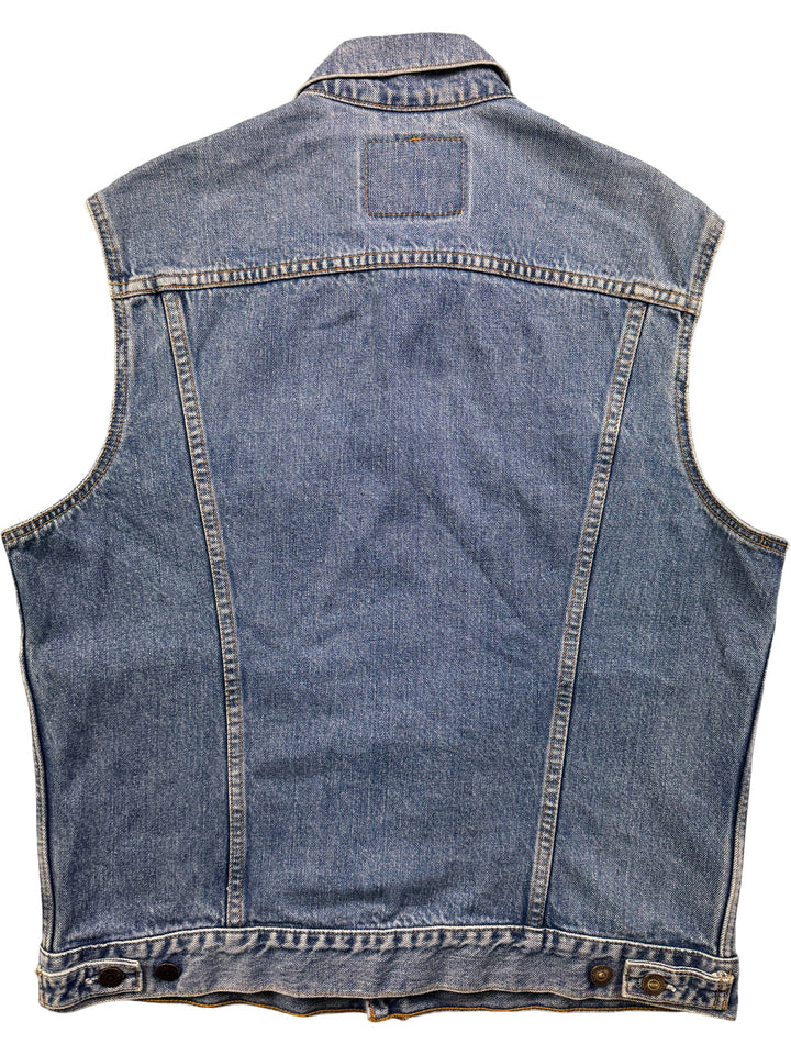 Levi Strauss Denim Vest - L - Think Vintage