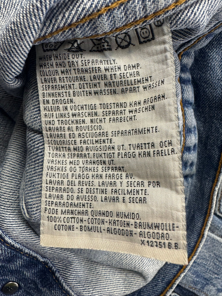 Levi Strauss Denim Vest - L - Think Vintage