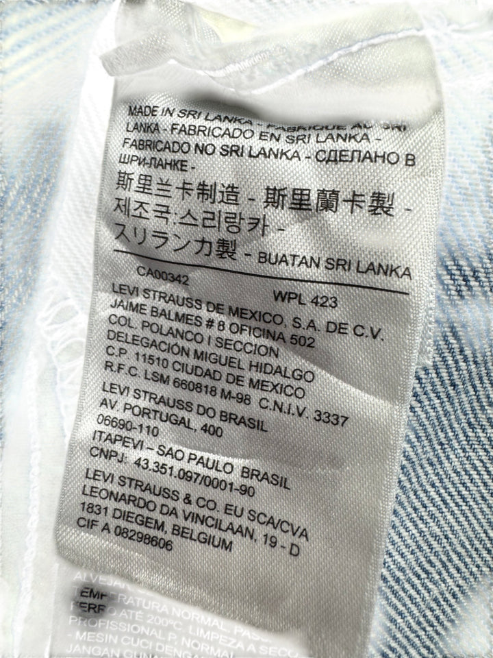 Levi Strauss Denim Vest - M - Think Vintage ltd