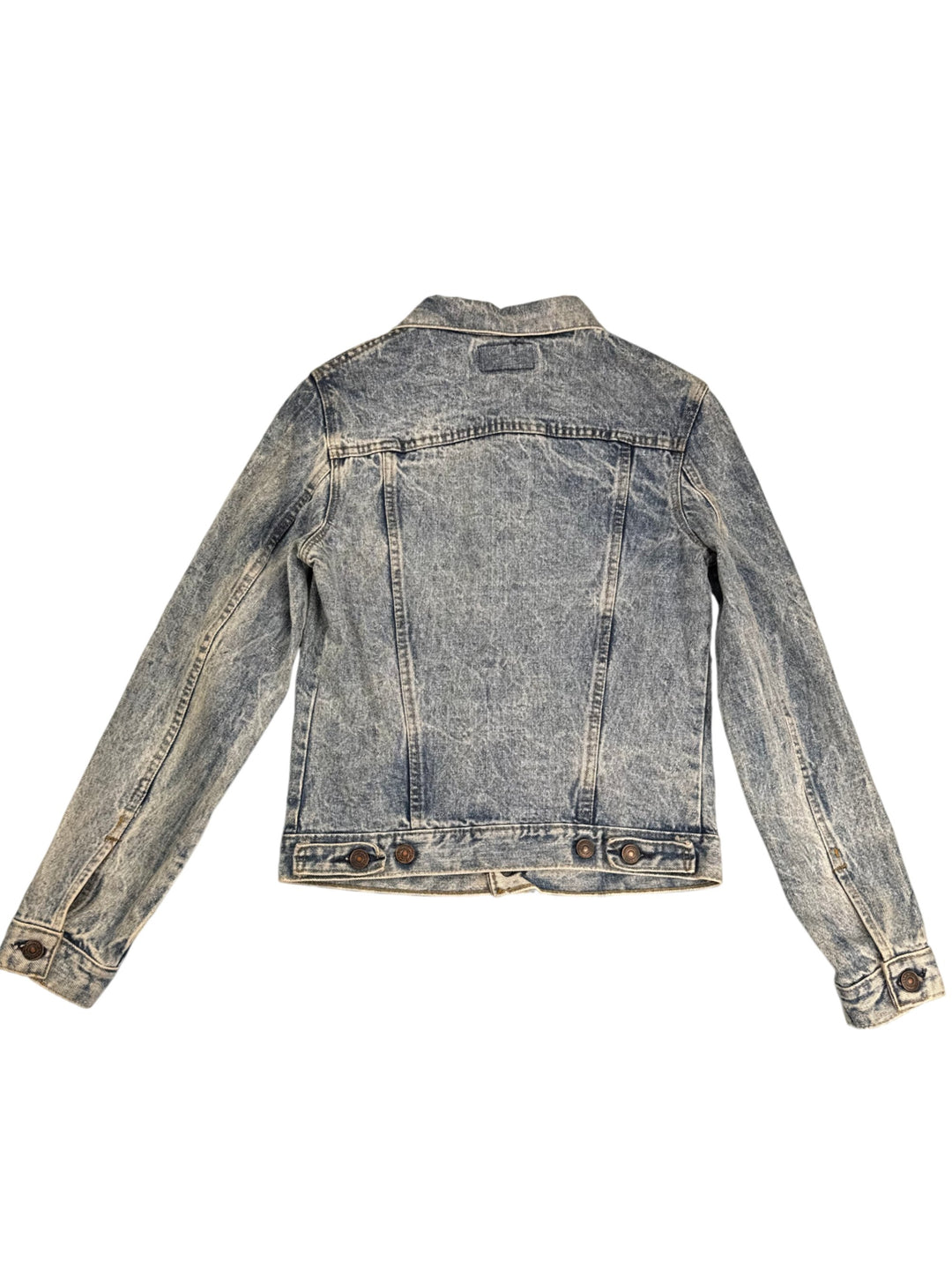 Levi Strauss Stone Wash Denim Jacket - S - Think Vintage Online Ltd
