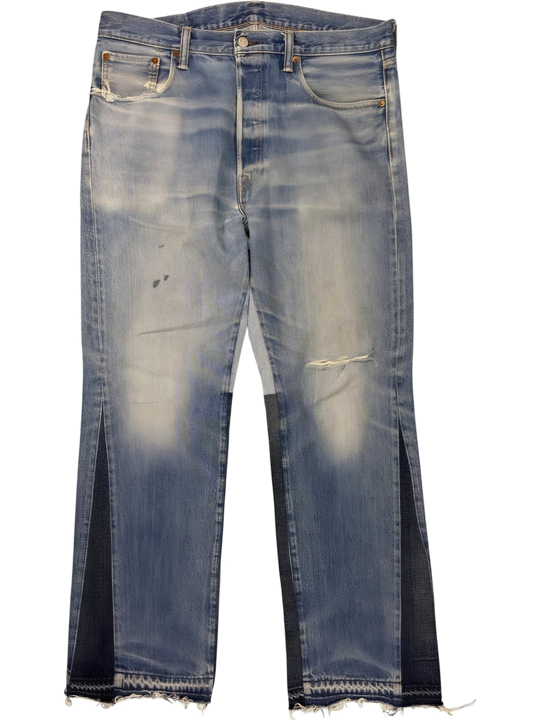 Levi's 501 CT Distressed Denim Jeans - W34 L32 - Think Vintage Online Ltd