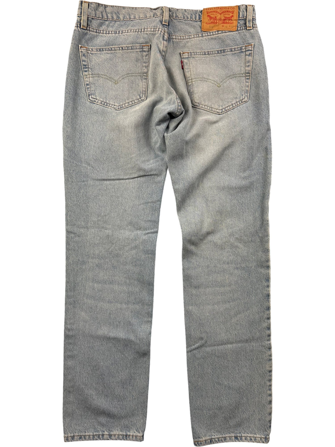 Levi's 501 Light Wash Denim Jeans - W32 - Think Vintage ltd