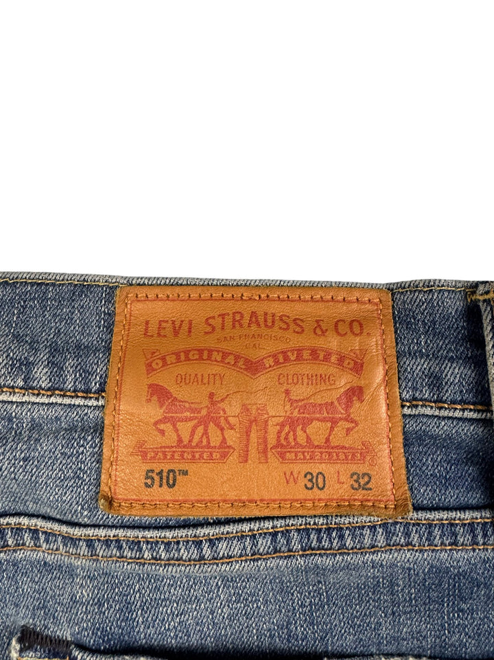 Levi's 510 Stone Wash Denim Jeans - W32 - Think Vintage ltd